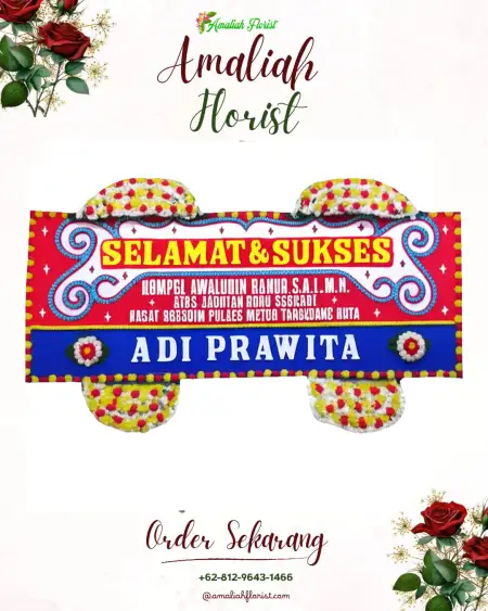 Papan Bunga Ucapan Selamat Patianrowo